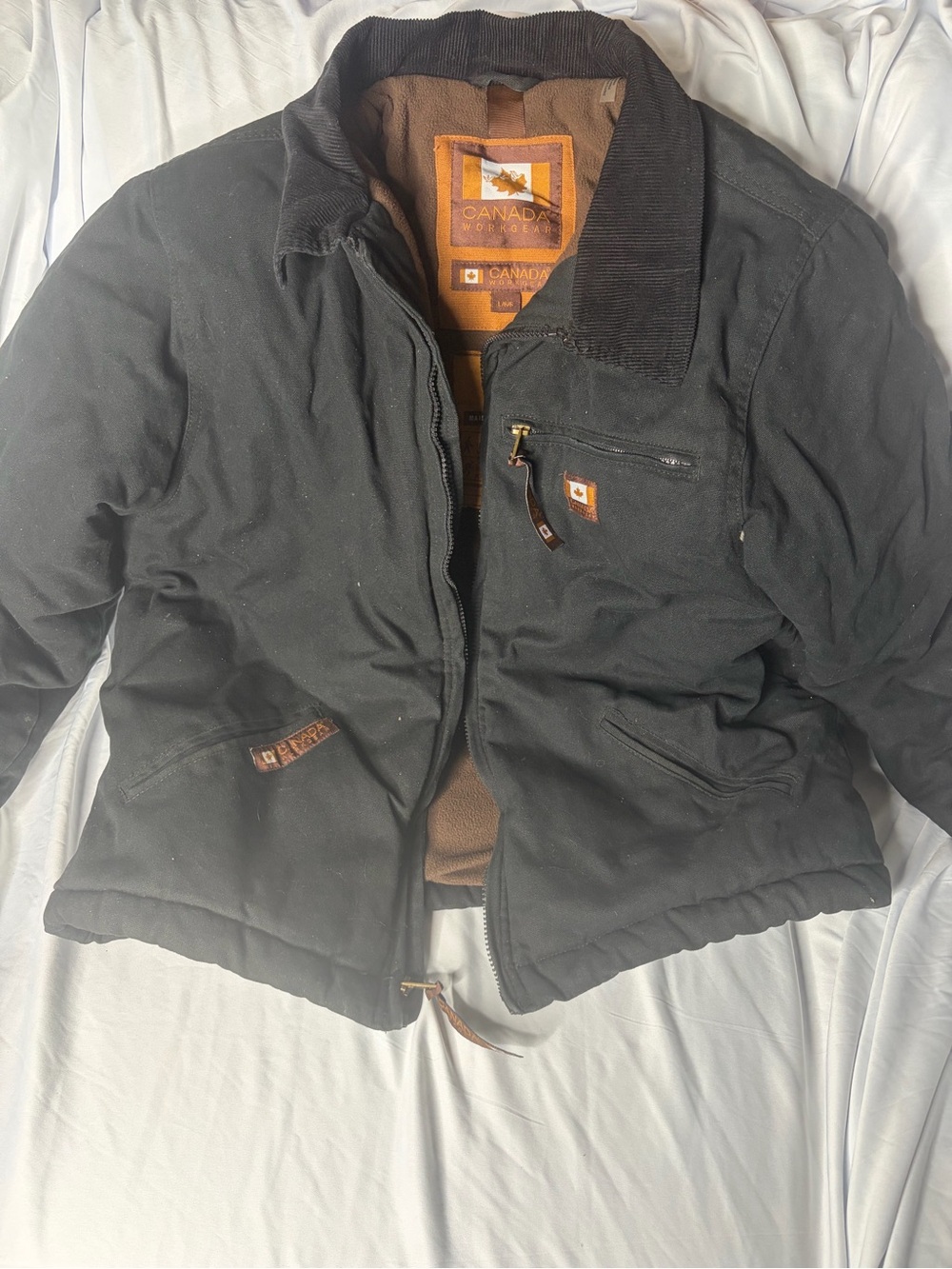 Canada Weather Gear Men's Black Field Jacket